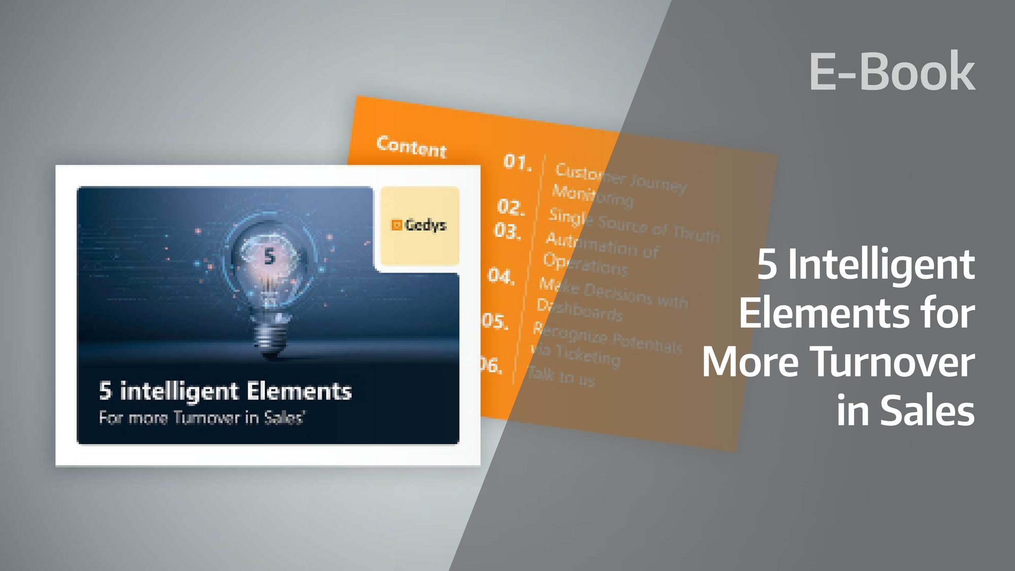 E-book: 5 intelligent elements for sales