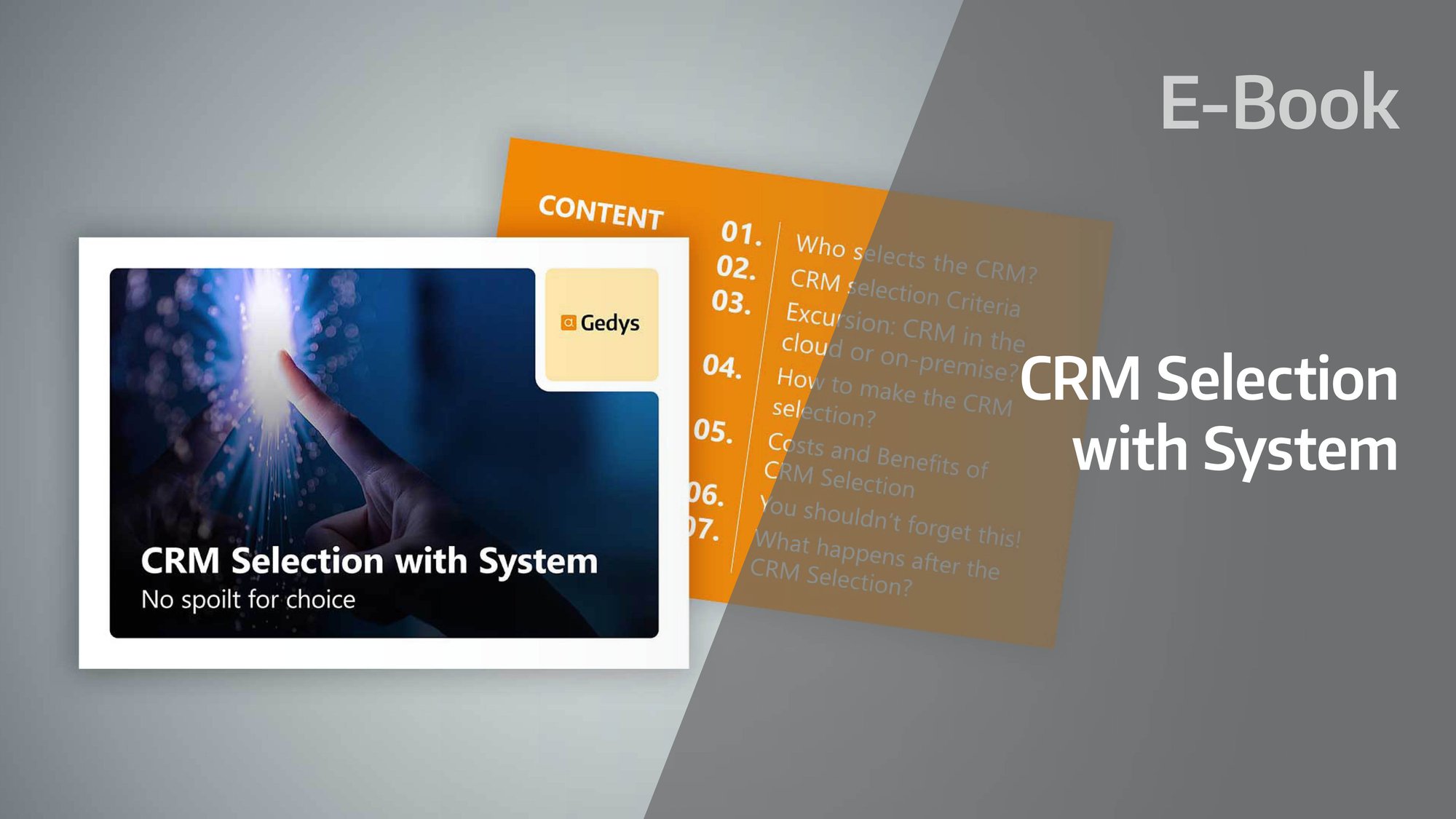 E-Book: CRM Selection with System