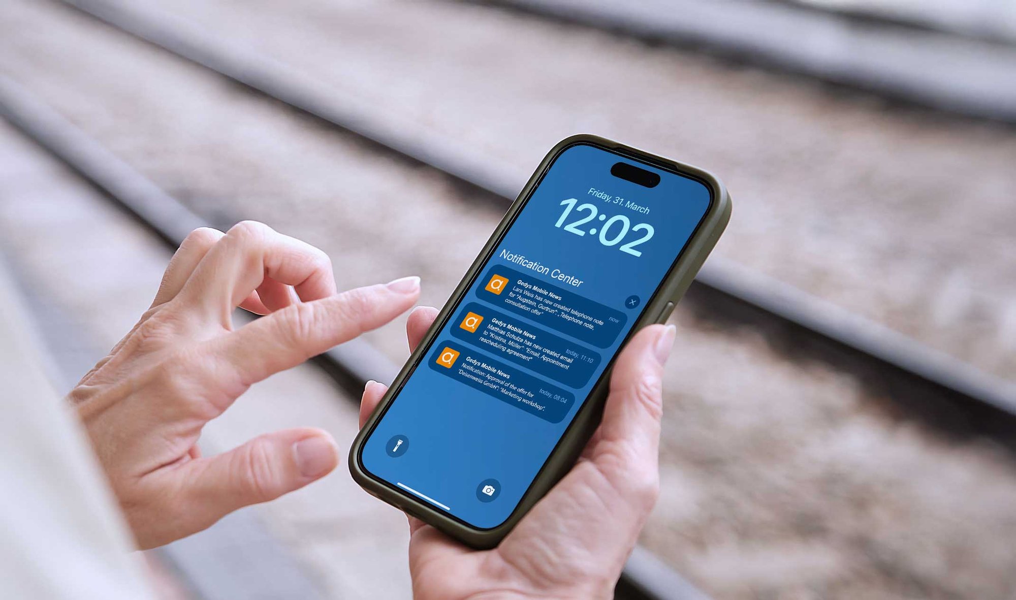 Mobiles Arbeiten mit CRM für Logistik und Transport