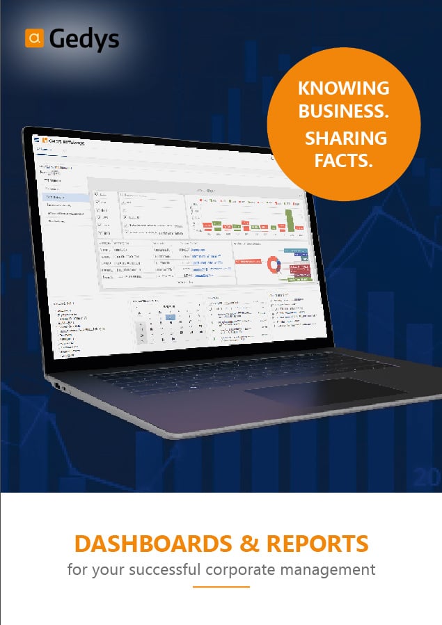 Transparency with dashboards and reports from Gedys Intraware