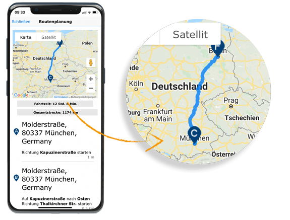 iPhone_Routenplanung_Release8-11_GEDYS-IntraWare