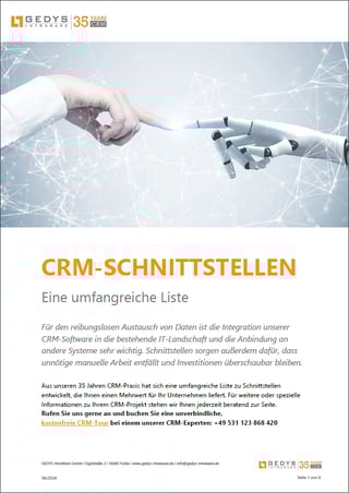 Titelseite_der_CRM-Schnittstellen-Liste_GEDYS-IntraWare